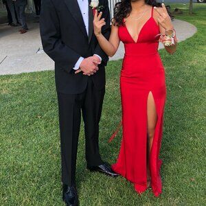 Jovani Red Prom Dress